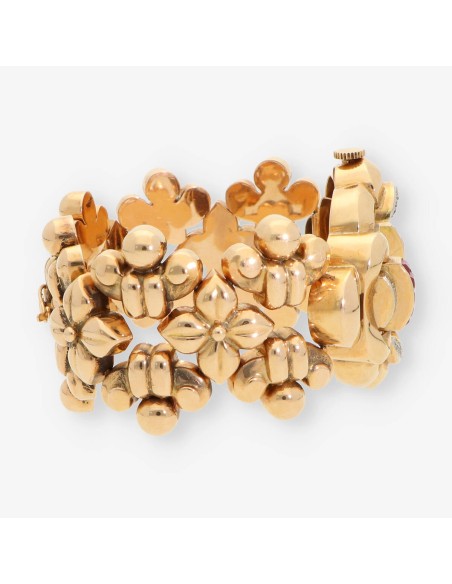 Reloj chevalier oro y diamantes