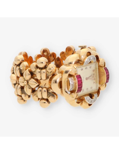 Reloj chevalier oro y diamantes