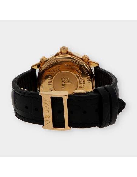 Reloj Jacob & Co. 5 Zonas Horarias con brillantes