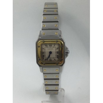 Cartier Santos de acero y oro para dama 2