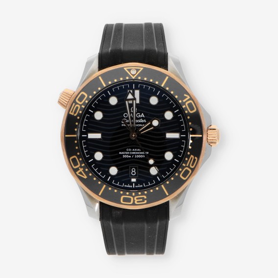 Omega Seamaster Diver 300m 42mm Co-Axial Caja y documentos