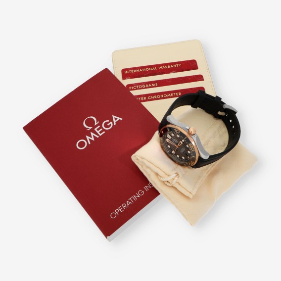 Omega Seamaster Diver 300m 42mm Co-Axial Caja y documentos