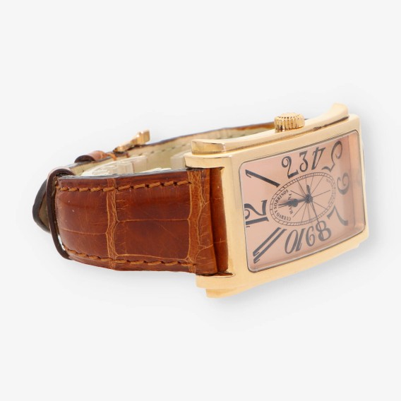 Reloj oro CUERVO Y SOBRINOS