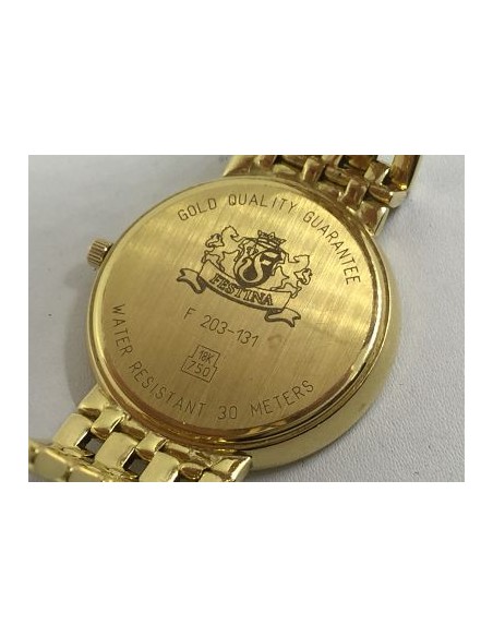 Festina Saphir en oro de 18 kt.