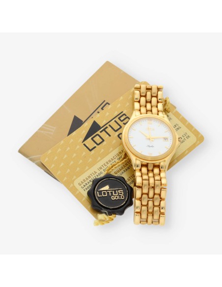 Lotus Quartz en oro 18kt