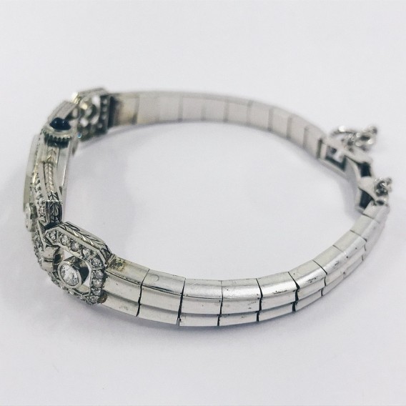 Reloj vintage con brillantes