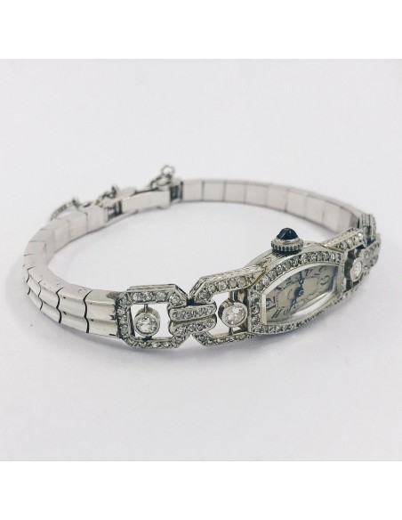 Reloj vintage con brillantes