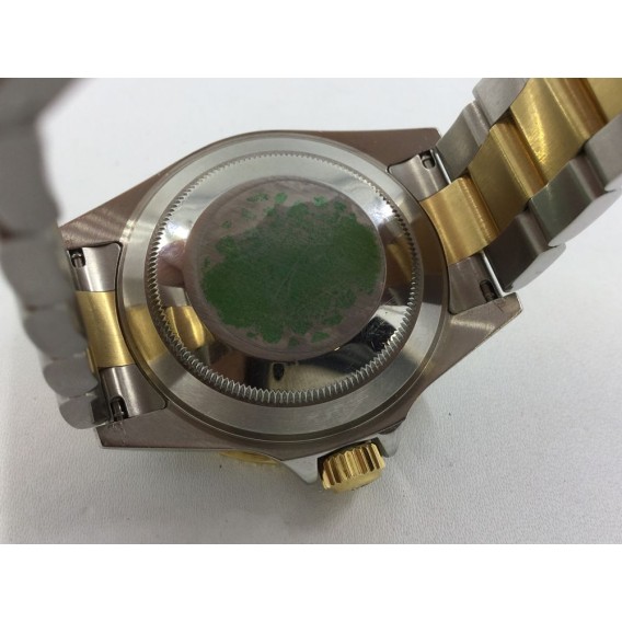 Rolex Oyster Perpetual Submariner acero, oro y diamantes