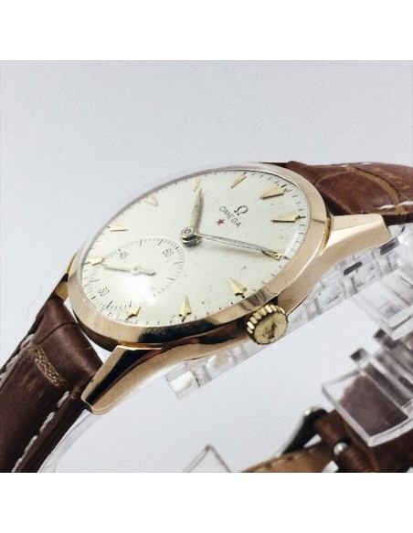Reloj Omega vintage oro cuerda manual