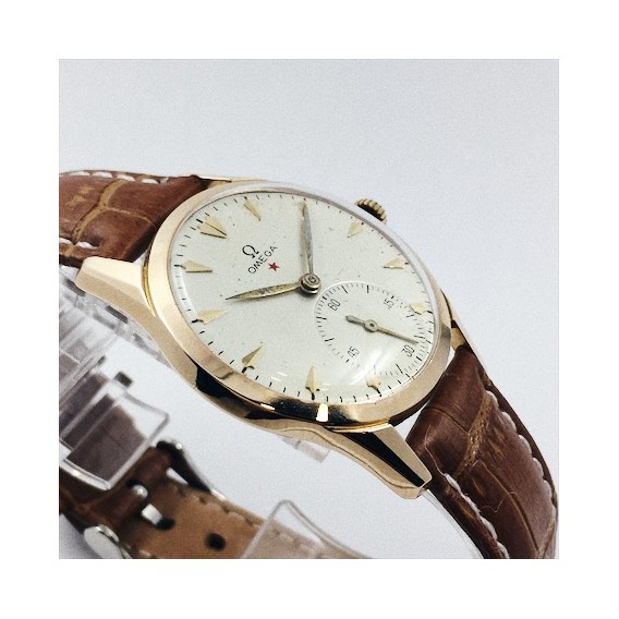 Reloj Omega vintage oro cuerda manual