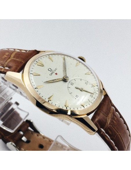Reloj Omega vintage oro cuerda manual