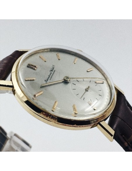 Reloj de oro IWC de cuerda manual , aÃ±os 60