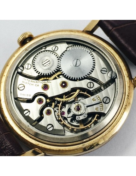 Reloj de oro IWC de cuerda manual , aÃ±os 60