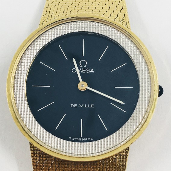 Omega De Ville en oro de 18kt.