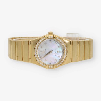 Omega Constellation en oro con brillante 2