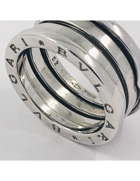 Anillo Bulgari de oro blanco