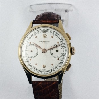 Ulysse Nardin chrono vintage oro