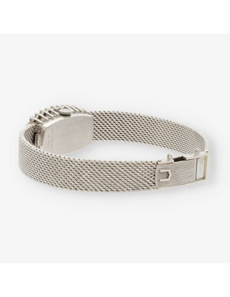 Reloj universal para dama en oro blanco 18kt