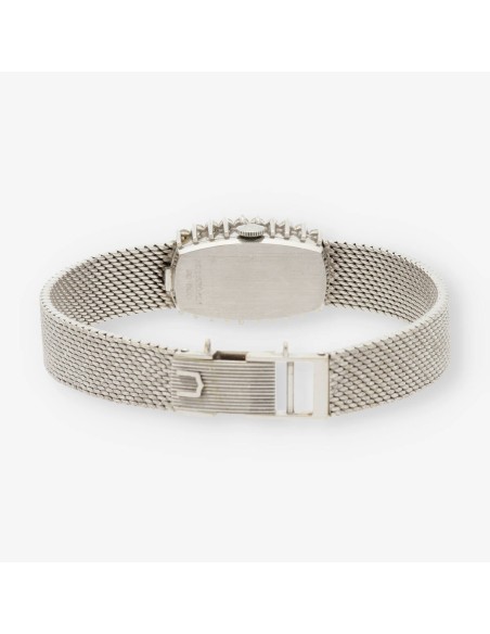 Reloj universal para dama en oro blanco 18kt