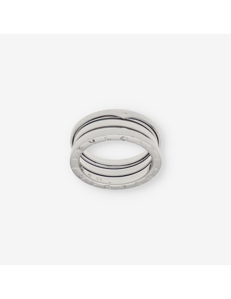 Anillo Bulgari BZero de 3 bandas en oro blanco 18kt
