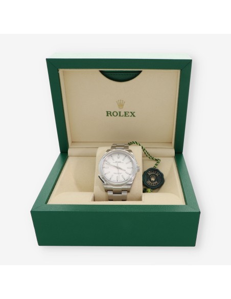 Rolex Oyster Perpetual 114300 Full Set caja y documentos