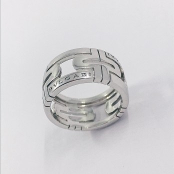 Anillo Bulgari ParÃ©ntesis en oro blanco 18kt 2
