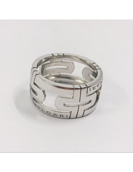 Anillo Bulgari ParÃ©ntesis en oro blanco 18kt