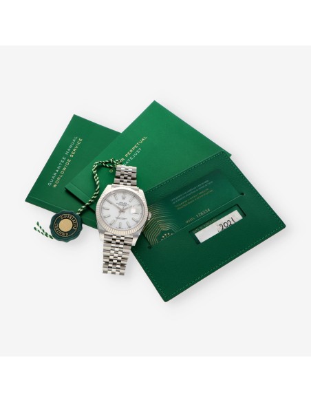 Rolex Oyster  Datejust 41mm 126334 caja y documentos