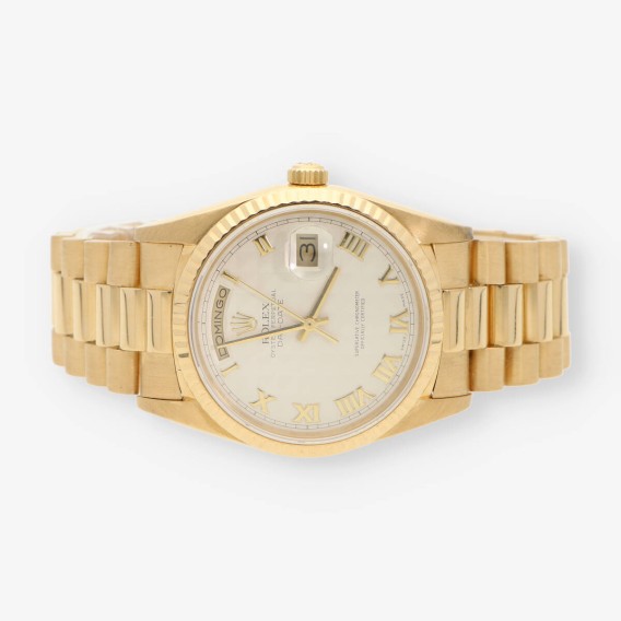 Rolex Day-Date President oro 18k 18238 caja y documento