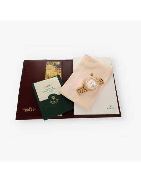 Rolex Day-Date President oro 18k 18238 caja y documento