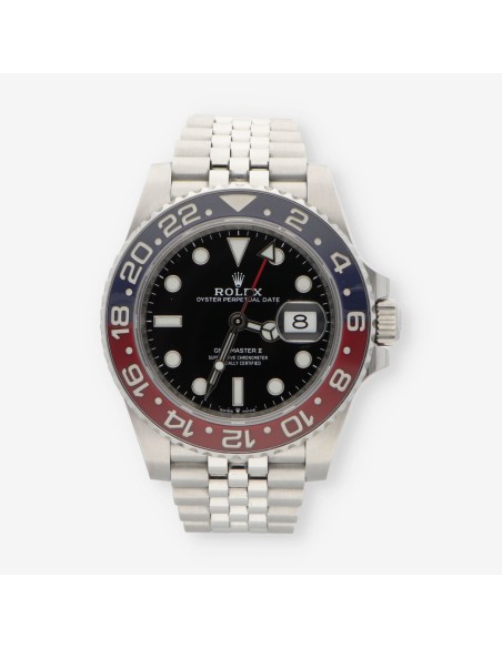 Rolex GMT Master Pepsi 12671BLRO caja y documentos