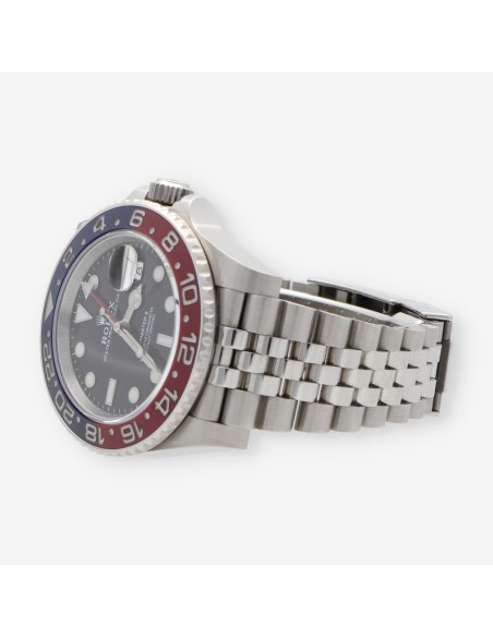 Rolex GMT Master Pepsi 12671BLRO caja y documentos
