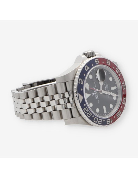 Rolex GMT Master Pepsi 12671BLRO caja y documentos