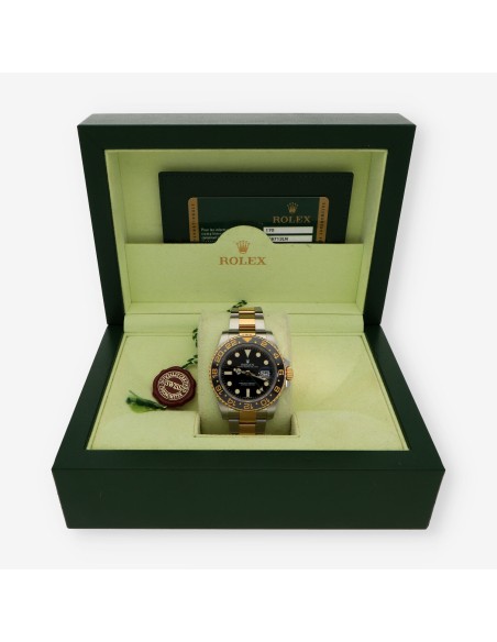 Rolex GMT Master II 116713LN caja y documentos