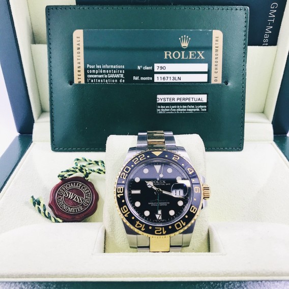Rolex GMT Master II acero y oro