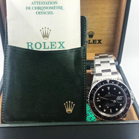 Rolex GMT-Master II con estuche y documentaciÃ³n originales