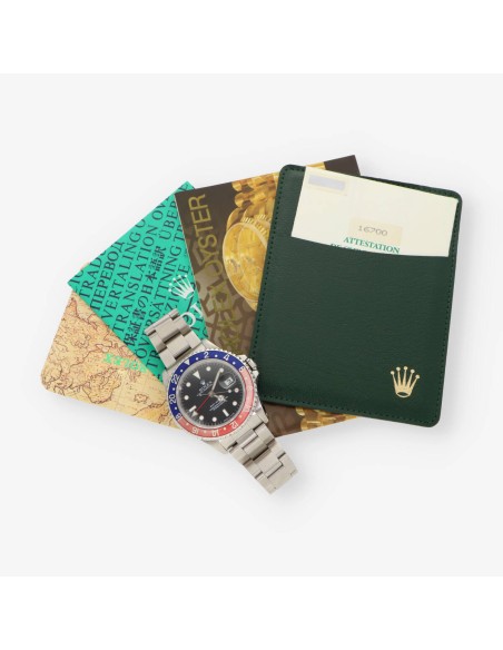 Rolex GMT Pepsi 16700 con Caja y Documento