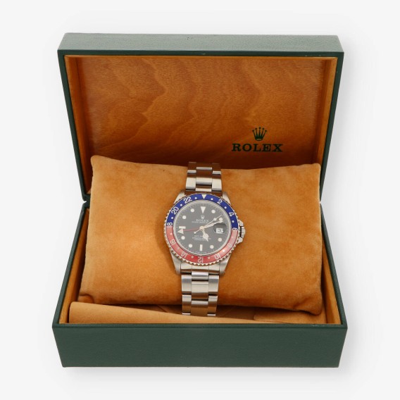 Rolex GMT Pepsi 16700 con Caja y Documento