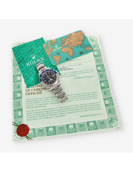 Rolex GMT Pepsi 16700 Ghost Bizel con Caja y Documento