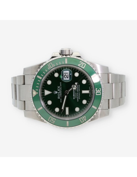 Rolex Submariner 116610LV Hulk con caja y documentos
