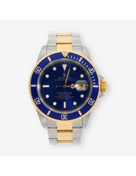 Rolex Submariner acero y oro 16803 caja y documentos