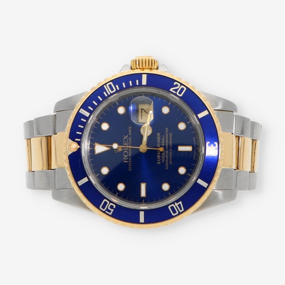 Rolex Submariner acero y oro 16803 caja y documentos