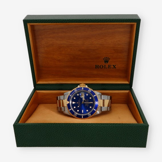 Rolex Submariner acero y oro 16803 caja y documentos