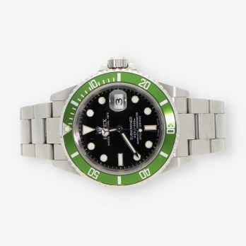 Rolex Submariner 16610T Kermit 50 Aniversario Flat 4 2