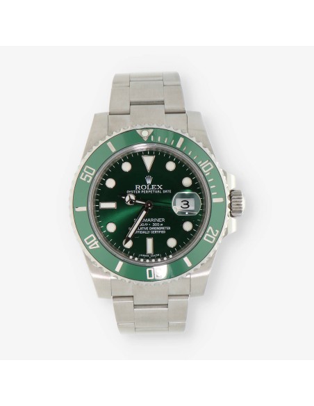 Rolex Submariner 116610LV Hulk con caja y documentos