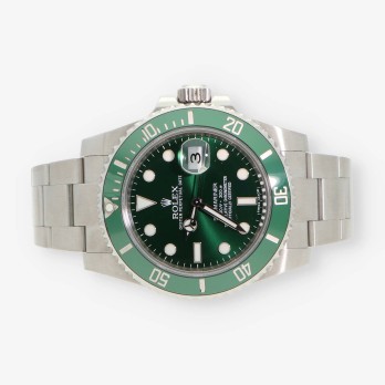 Rolex Submariner 116610LV Hulk con caja y documentos 2