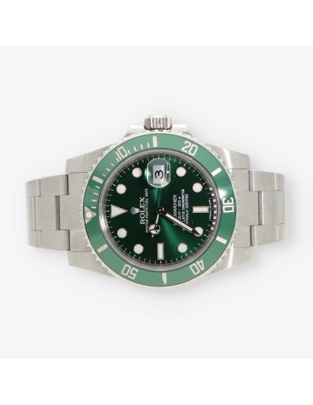 Rolex Submariner 116610LV Hulk con caja y documentos