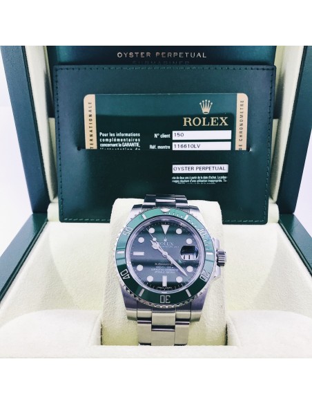 Rolex Submariner Date 116610LV Hulk