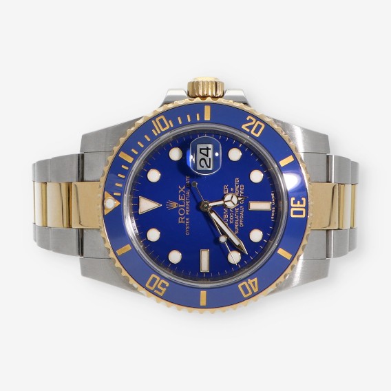 Rolex Submariner mixto 116613LB con caja y documento