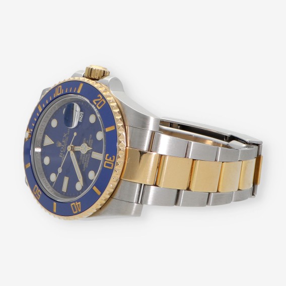 Rolex Submariner mixto 116613LB con caja y documento